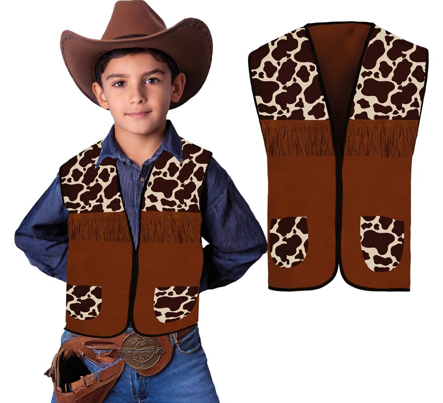 Chaleco Cowboy para niños