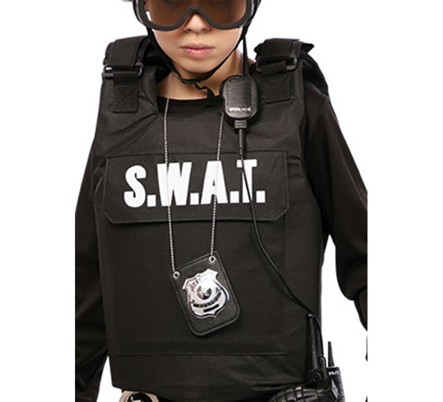 Chaleco de Agente S.W.A.T. para niño