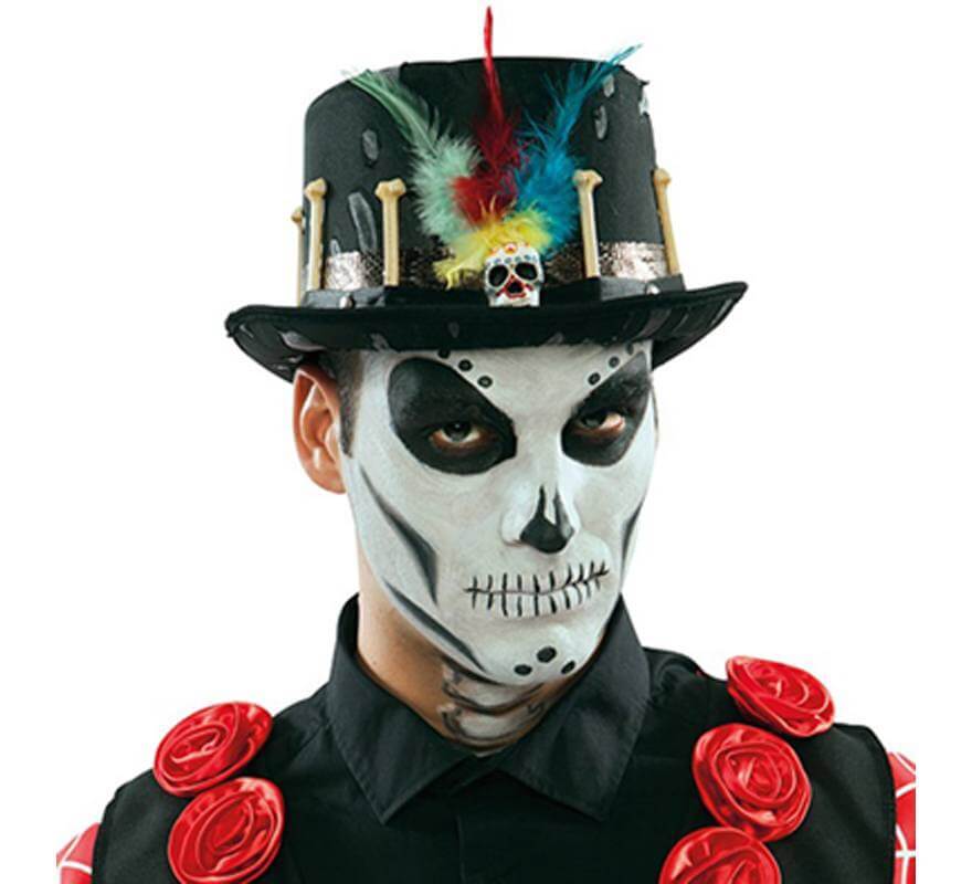 Para Hombres Día de los muertos Festival Disfraz Carnaval De Halloween Ciervo tema hacer sombreros