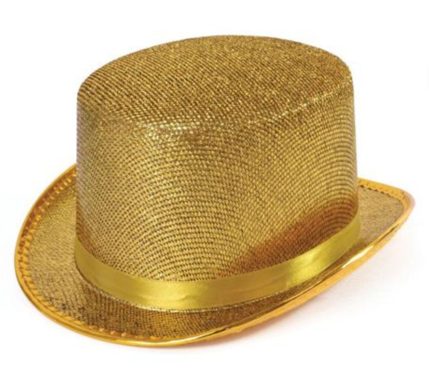 Lamé Top Hat in assorted colours