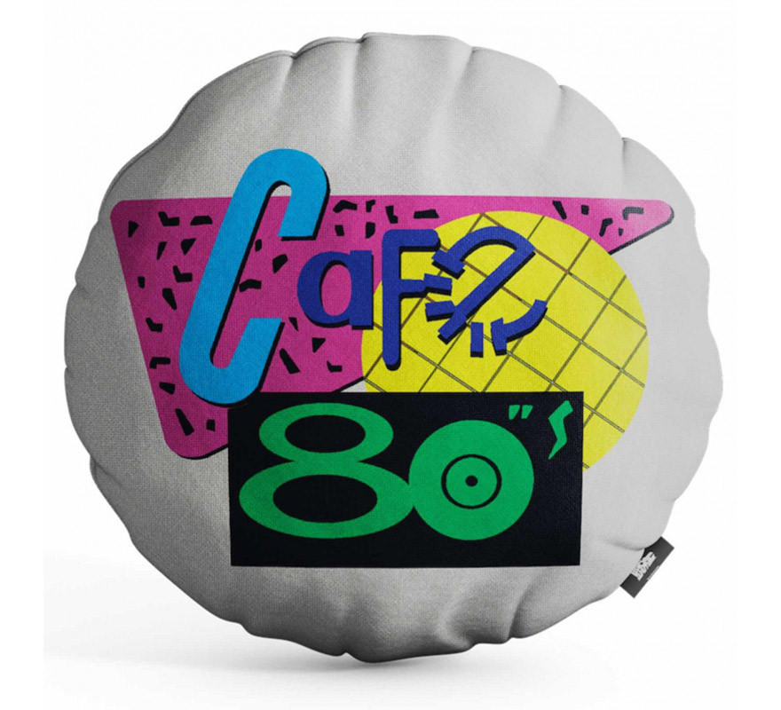 Back to the Future 80's Café Cushion