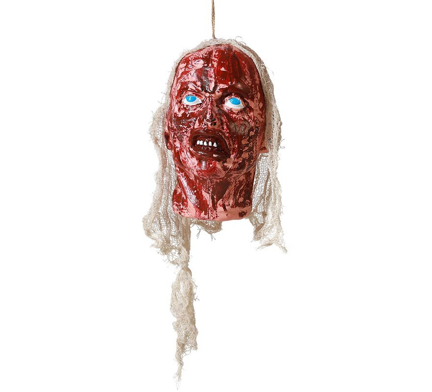 25x17 cm Zombie Head Pendant