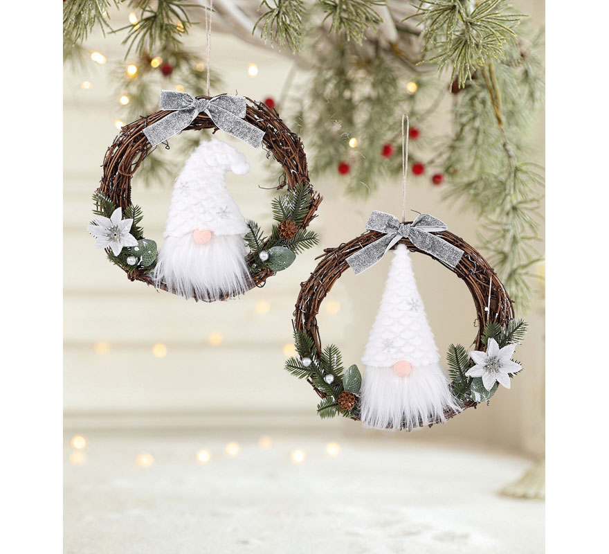 Colgante Duende Corona surtidos de 20 cm