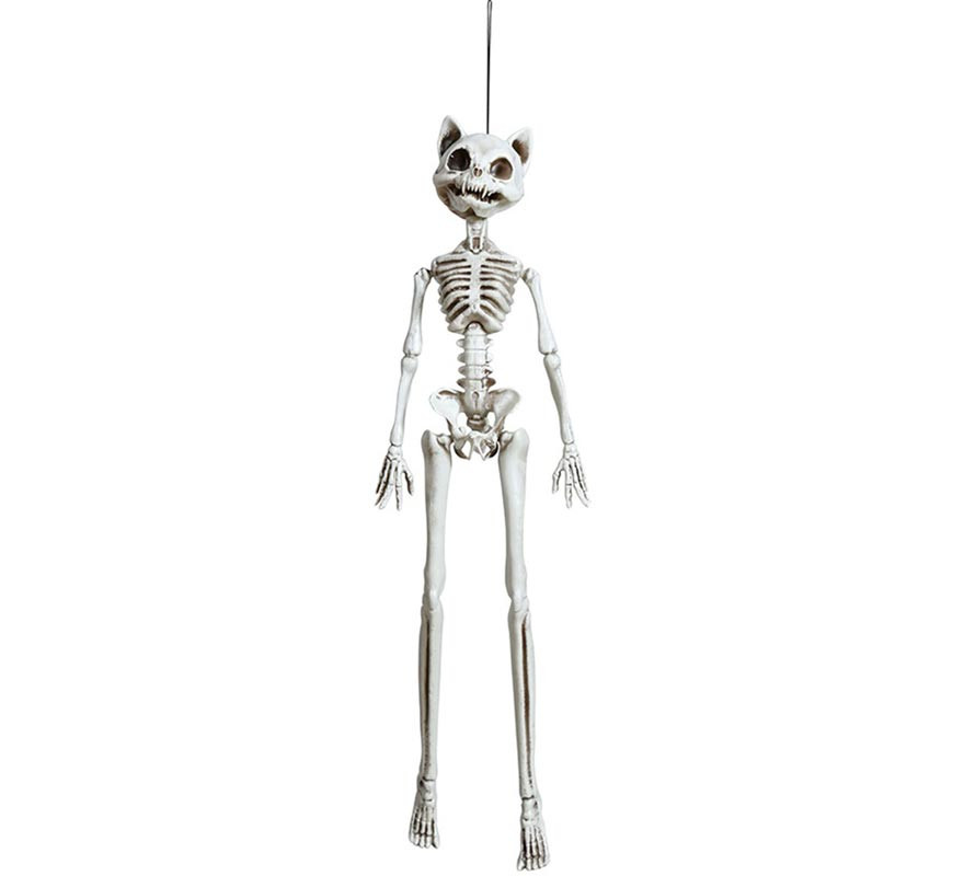 Cat Skeleton Pendant 37 cm