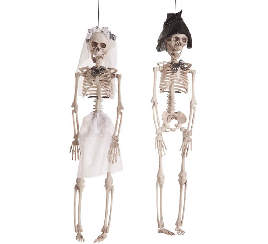 Corpse Bride and Groom Pendant in 2 assorted models 40 cm