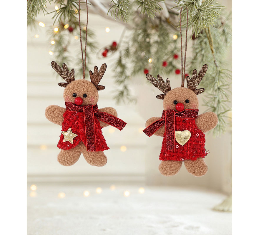 Colgante Reno surtidos de 12 cm