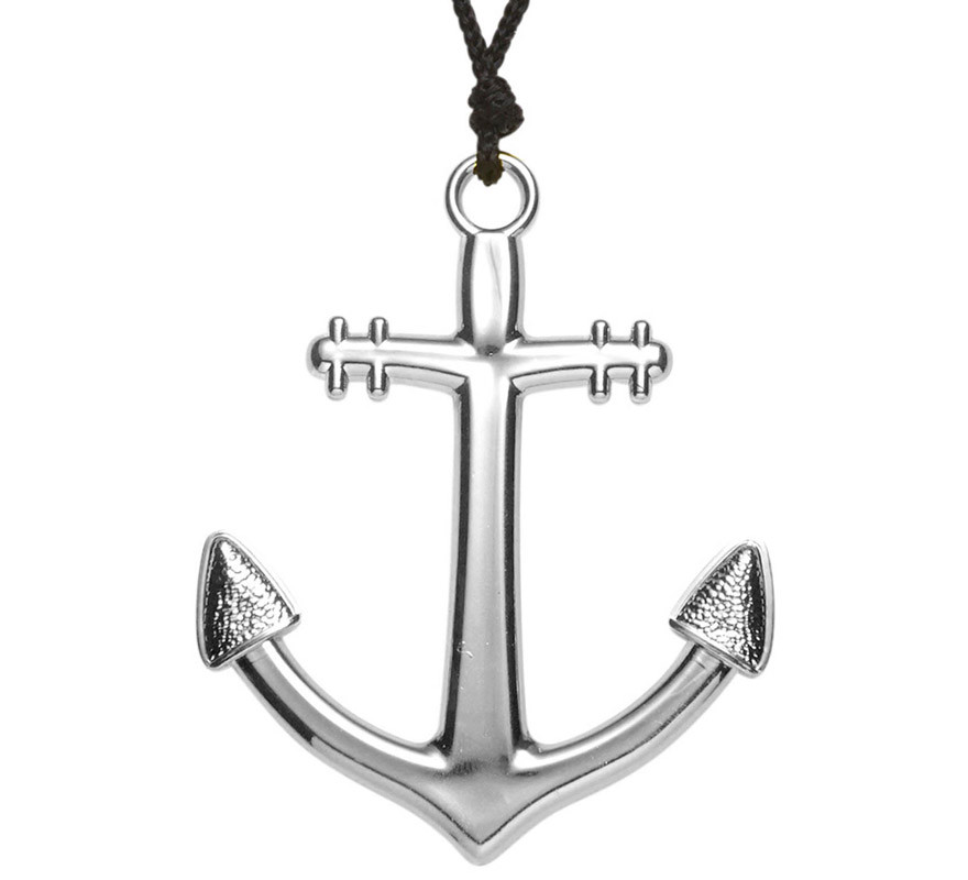 NKlaus Collana In Argento 925 Con Catena Ad Ancora - Larghezza 1,9 Mm, Lunghezza 42 Cm, Placcato Diamante