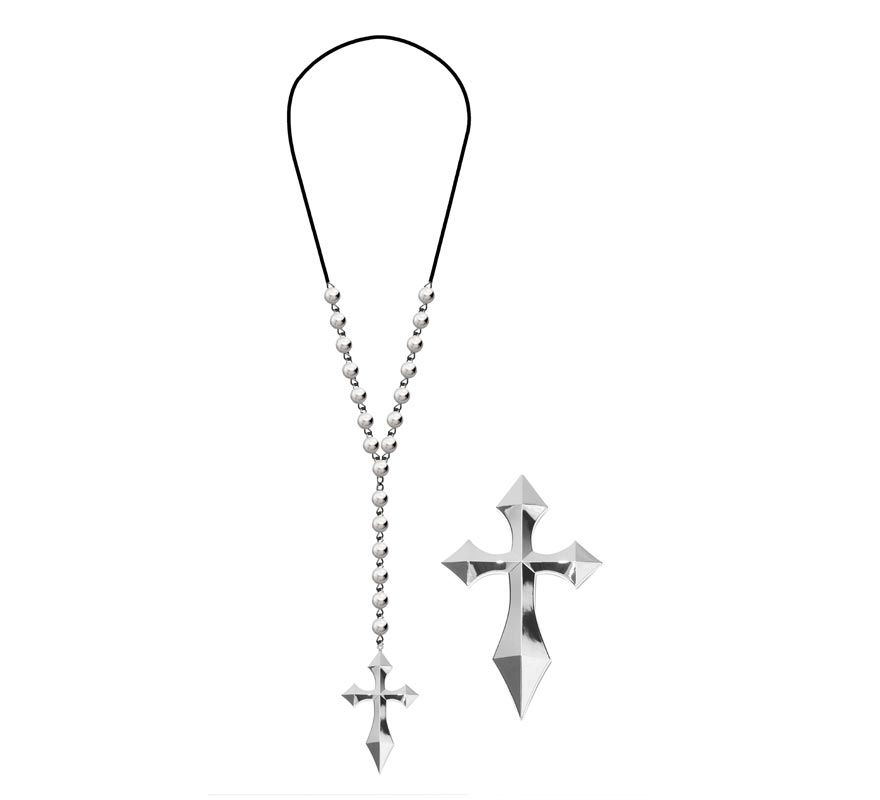 Metal Cross Necklace