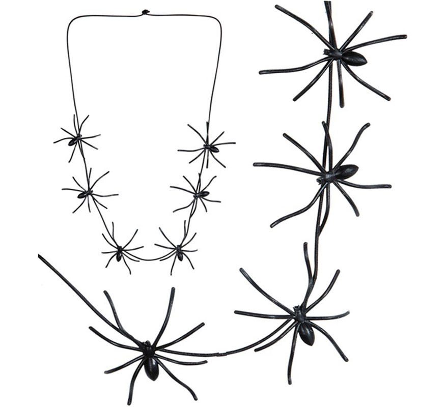 Colar de aranha de 60 cm