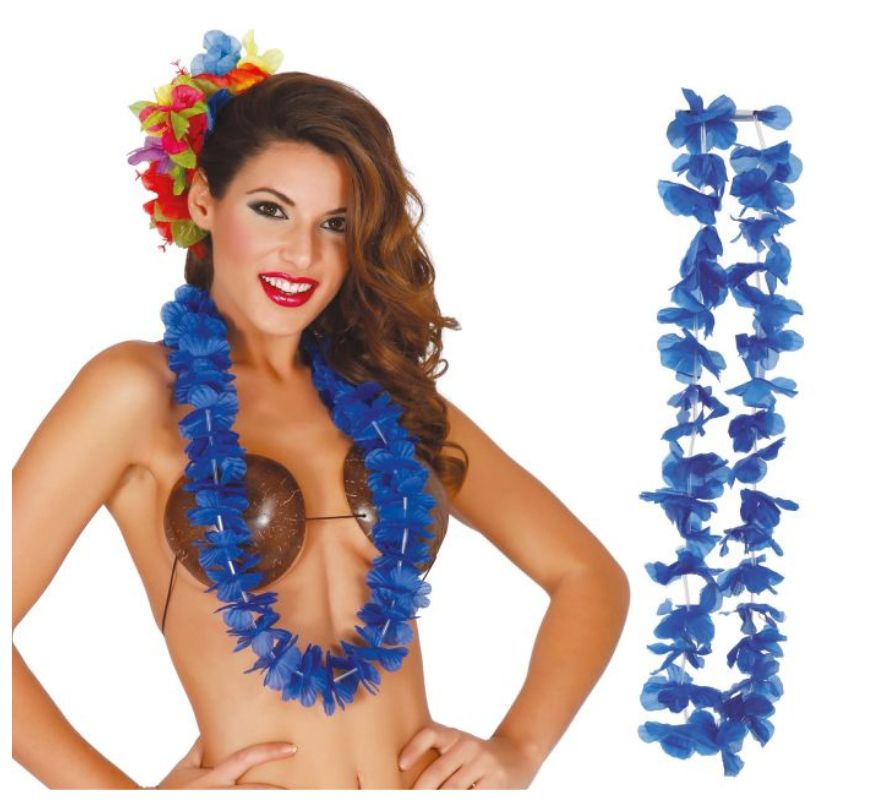 Hawaiian Flower Necklace in various colors