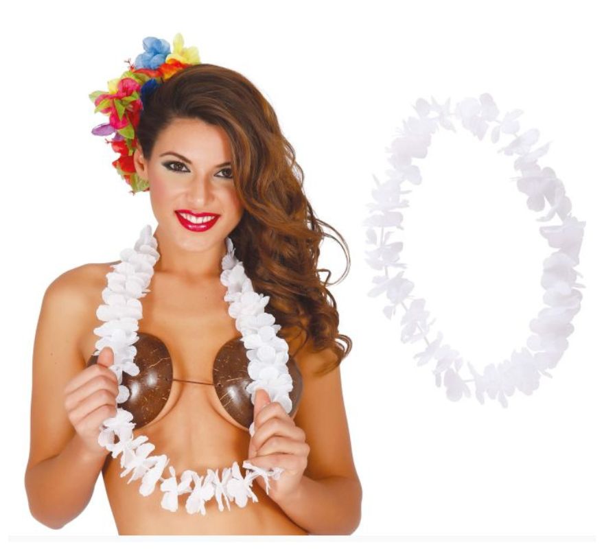 Hawaiian Flower Necklace in various colors