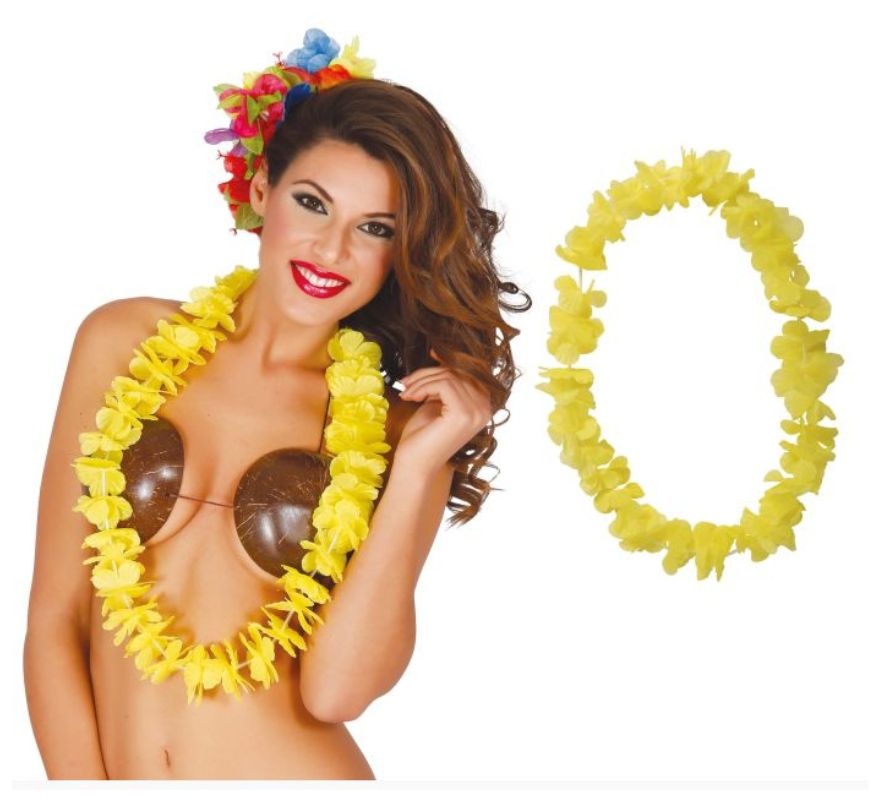 Hawaiian Flower Necklace in various colors