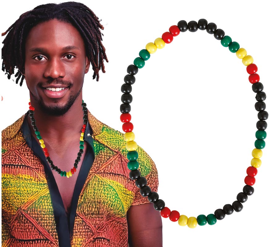 Collar Jamaicano multicolor