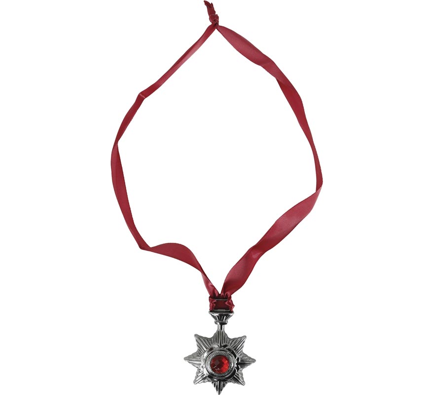 Colar Medalhão de Vampiro 9x7 cm