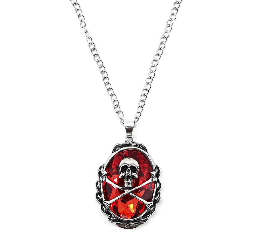 Red Diamond Pirate Necklace
