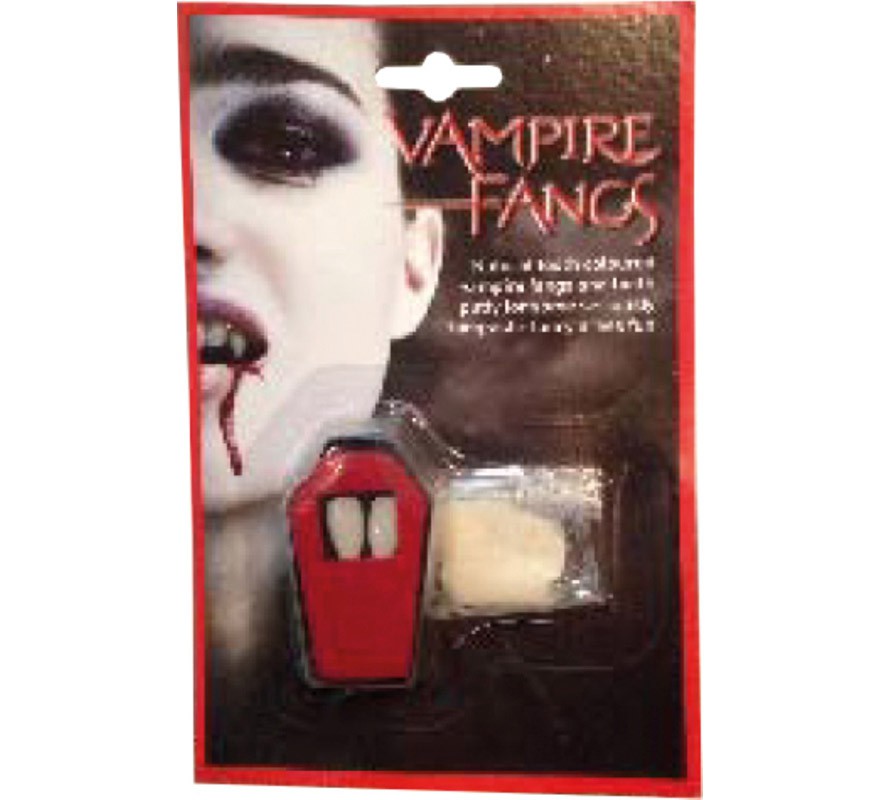 Colmillos de Vampiro con pasta termoplástica