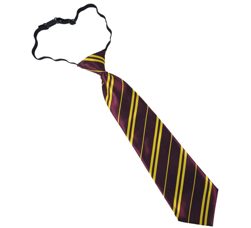 Striped School Tie in various colors of 37 cm
