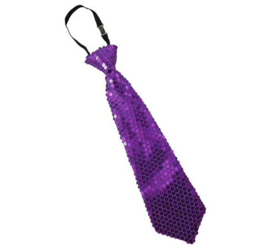 31 cm Sequin Tie in various colors