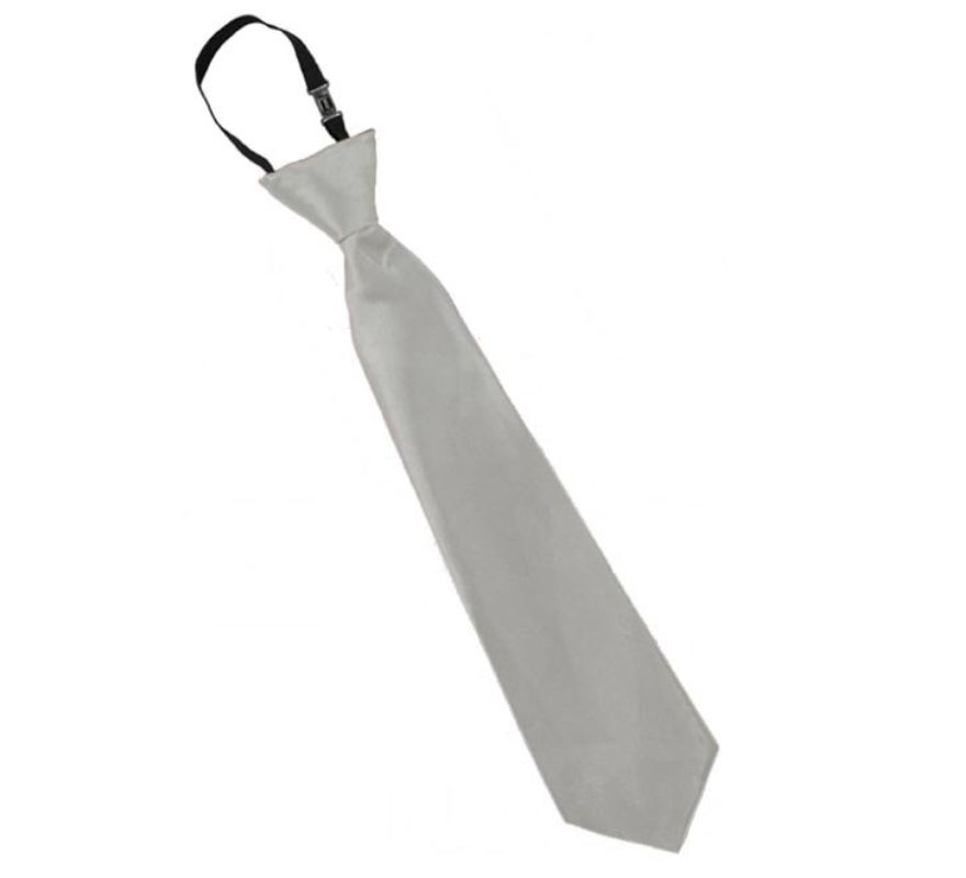 Gravata lisa para adulto de 35 cm em várias cores