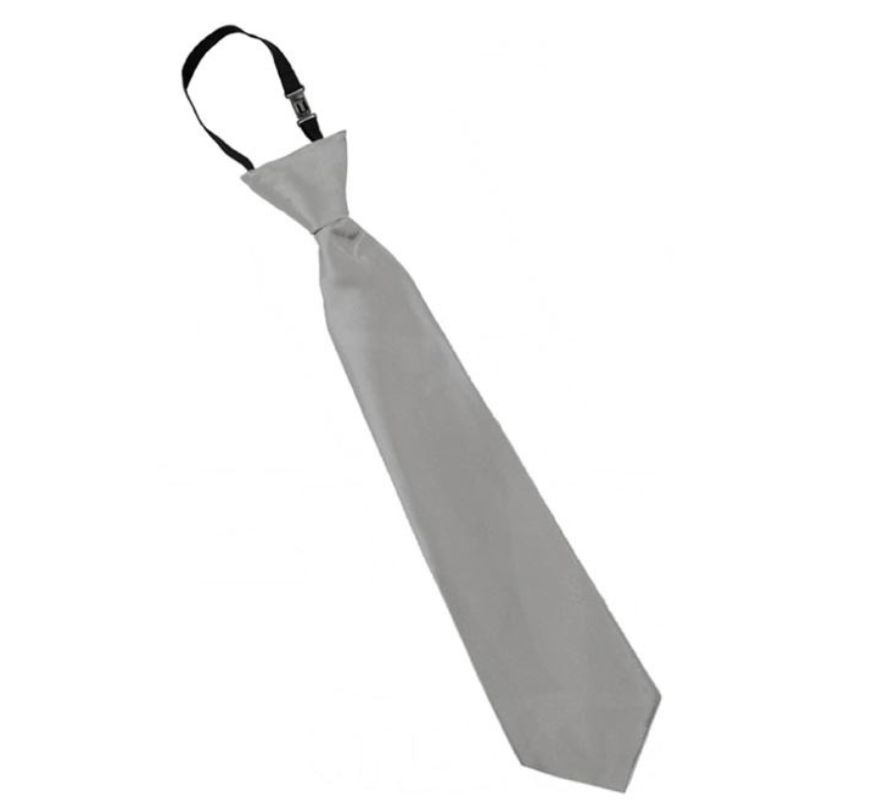 Gravata lisa para adulto de 35 cm em várias cores