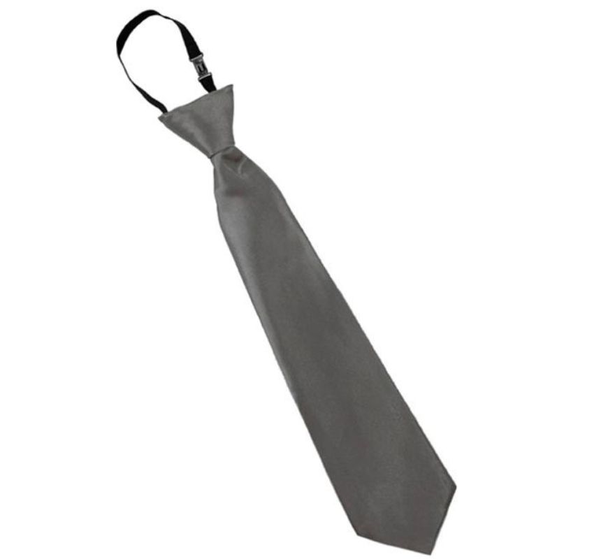 Gravata lisa para adulto de 35 cm em várias cores