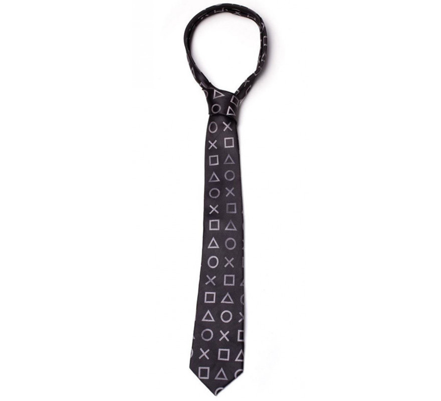 Playstation Symbols Tie