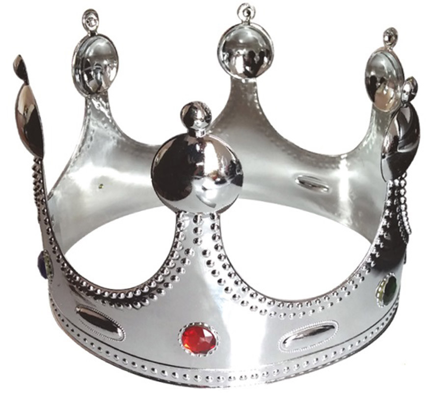 Silver Wizard or Medieval King Crown