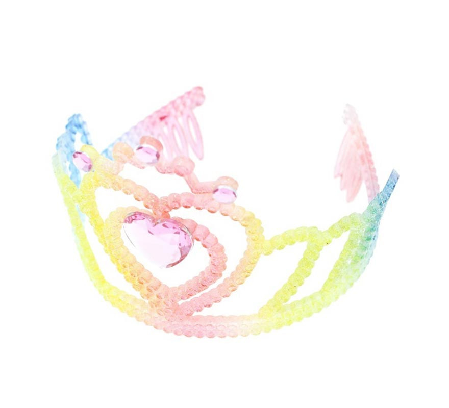 Multicolor Unicorn Princess Crown