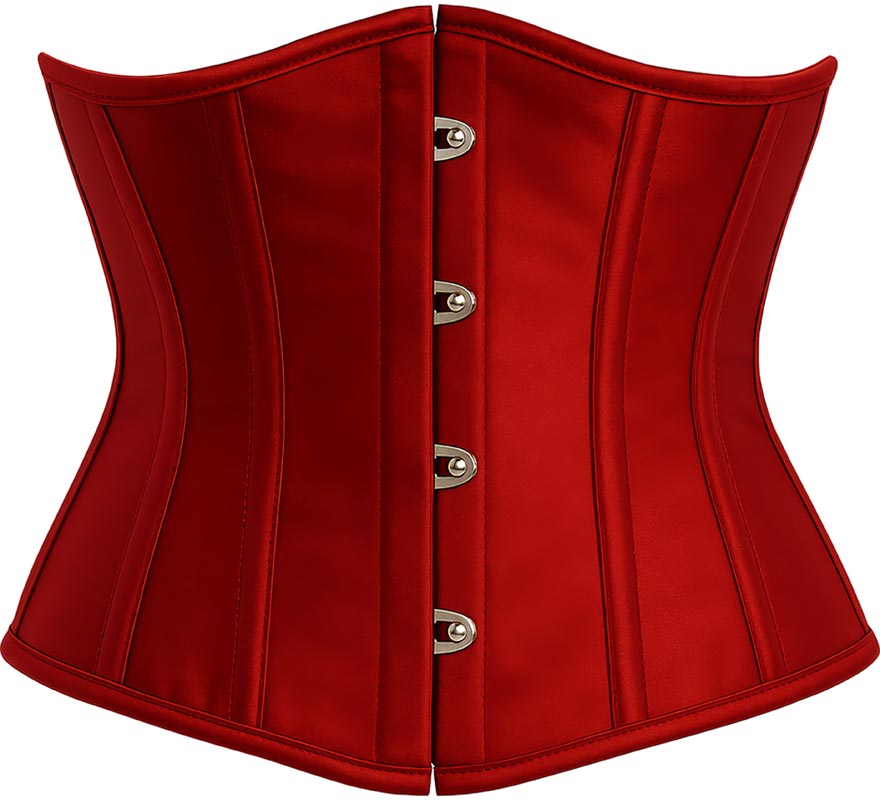 Corset Pirata rojo para mujer