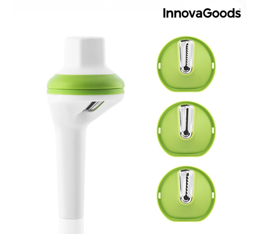 Cortador de Verduras en Espiral 3 en 1 InnovaGoods