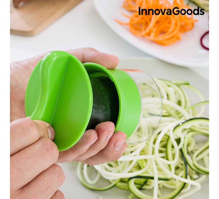 Cortador de Verduras en Espiral Mini Spiralicer InnovaGoods