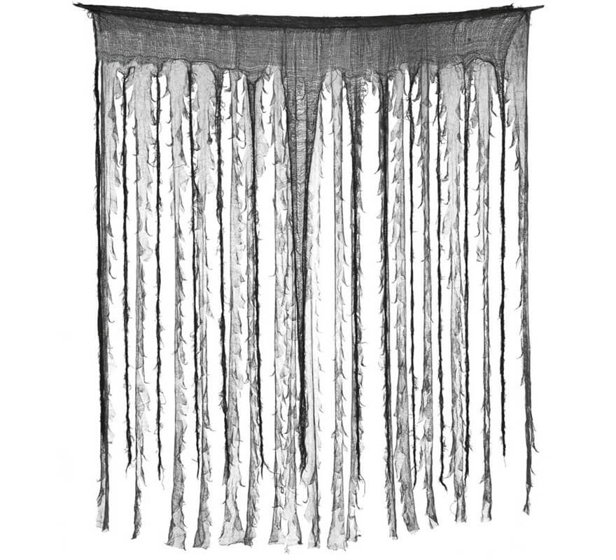 Black and Gray Curtain 150X190 Cm