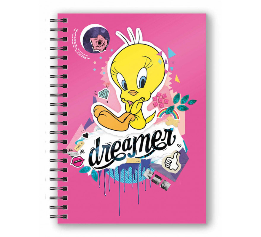 Looney Tunes Tweety 3D Notebook