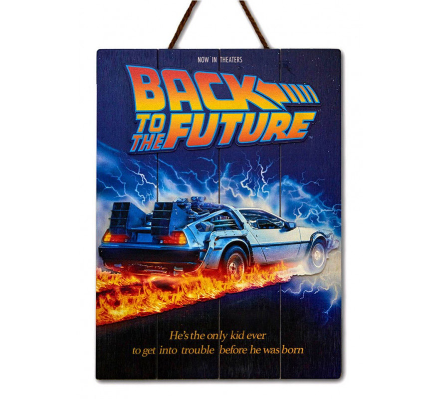 3D painting Back to the Future Delorean