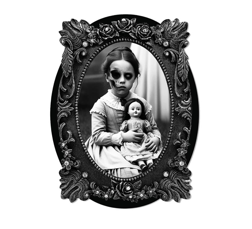 Adhesive Picture of a Girl 30x23 cm