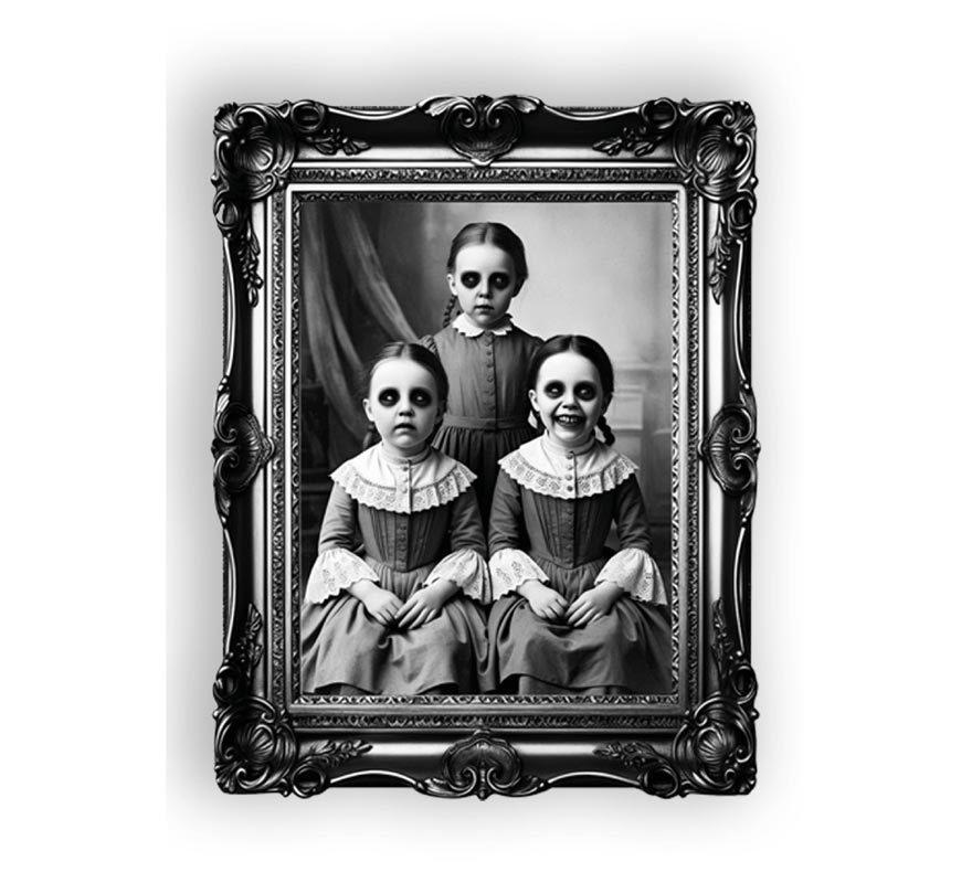 Horror Girls Adhesive Picture 58x45 cm