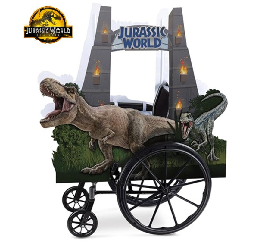 Adaptable Wheelchair Cover from Universal Jurassic World