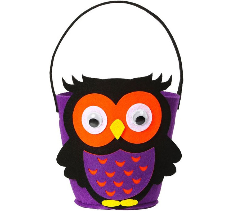 Trick or Treat Owl Bucket Trick or Treat Owl Bucket