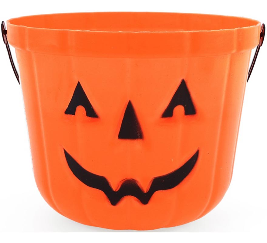 Orange Pumpkin Cube 19x15 cm