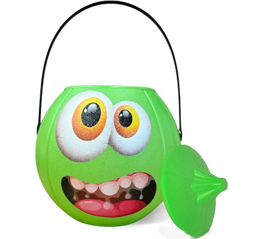 Balde de abóbora com tampa em várias cores Balde de abóbora com tampa em várias cores