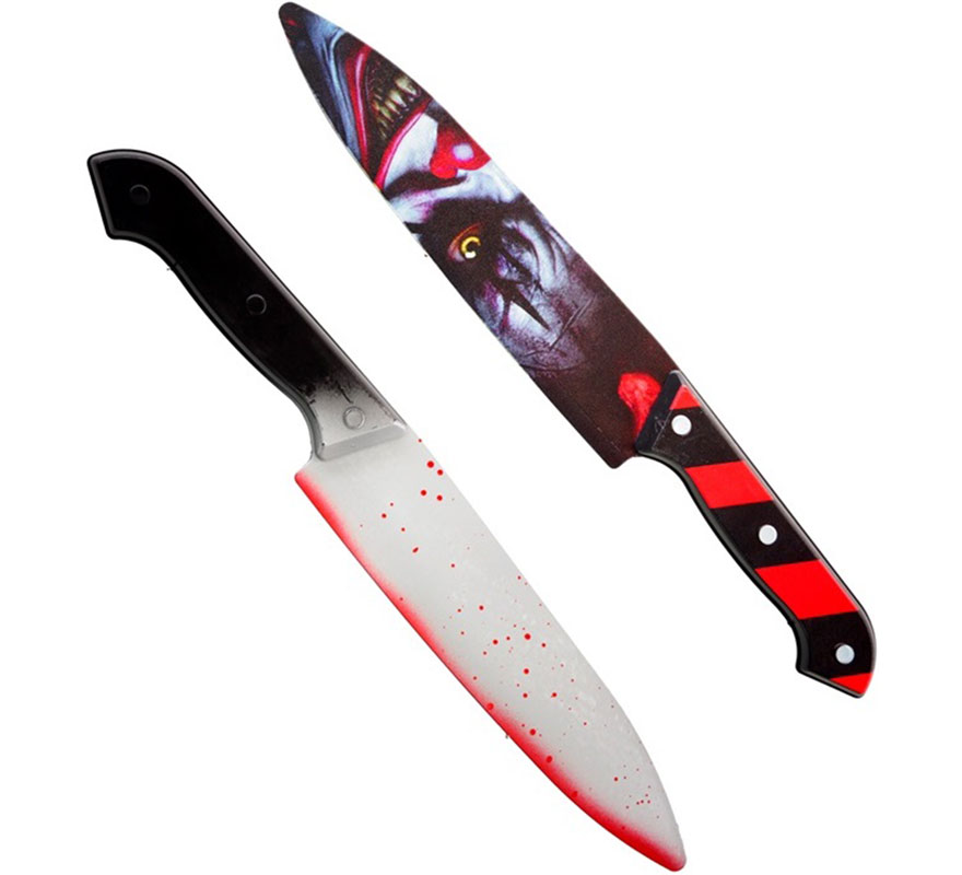 31cm Horror Clown Knife with double-sided design