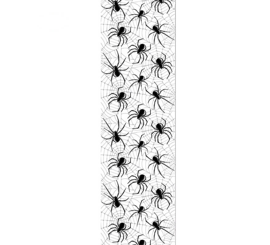 Decoración para puerta de arañas de 228x76 cm