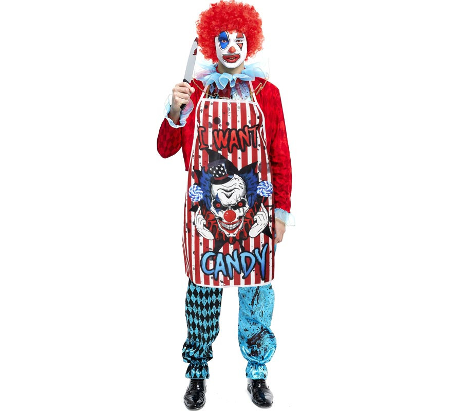 Candy Killer Clown Apron