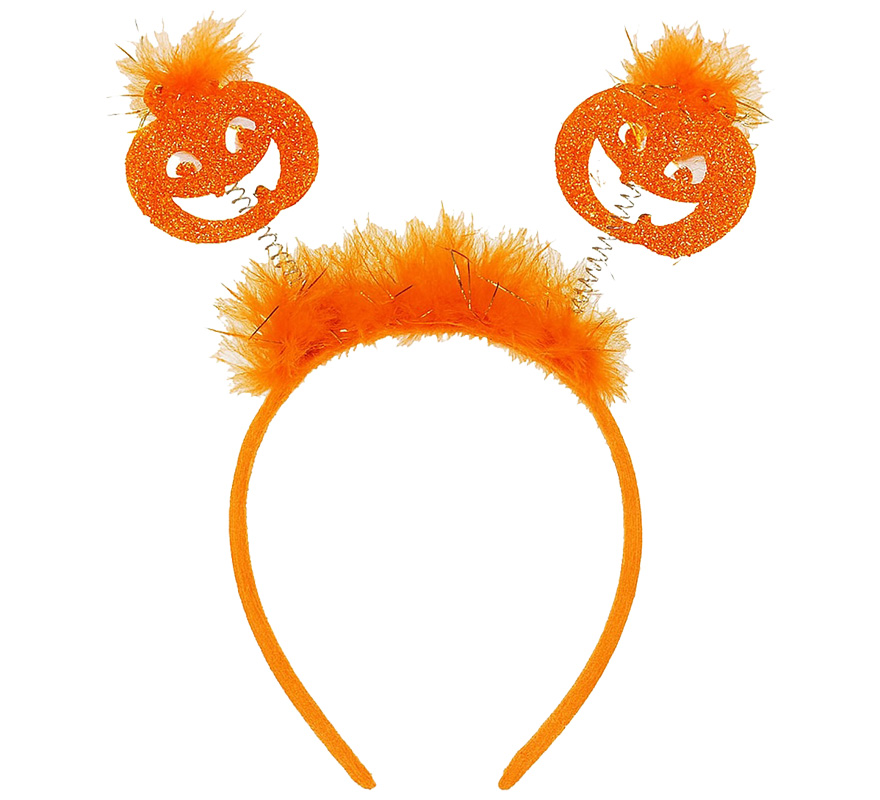 Headband with Pumpkins