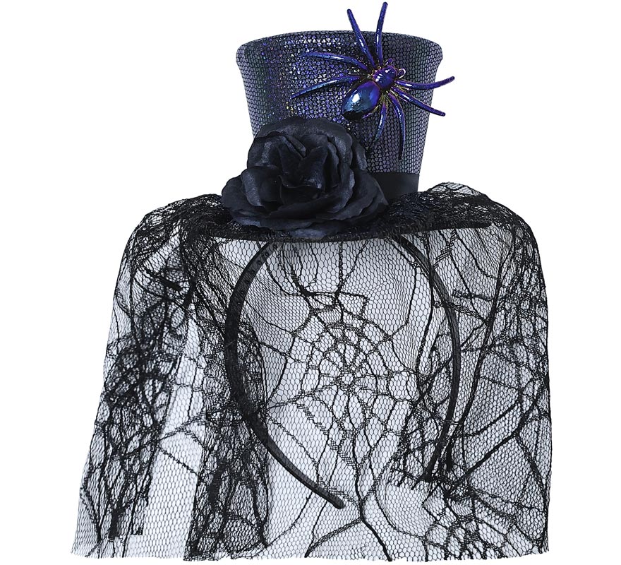 Headband with Mini Hat and Veil