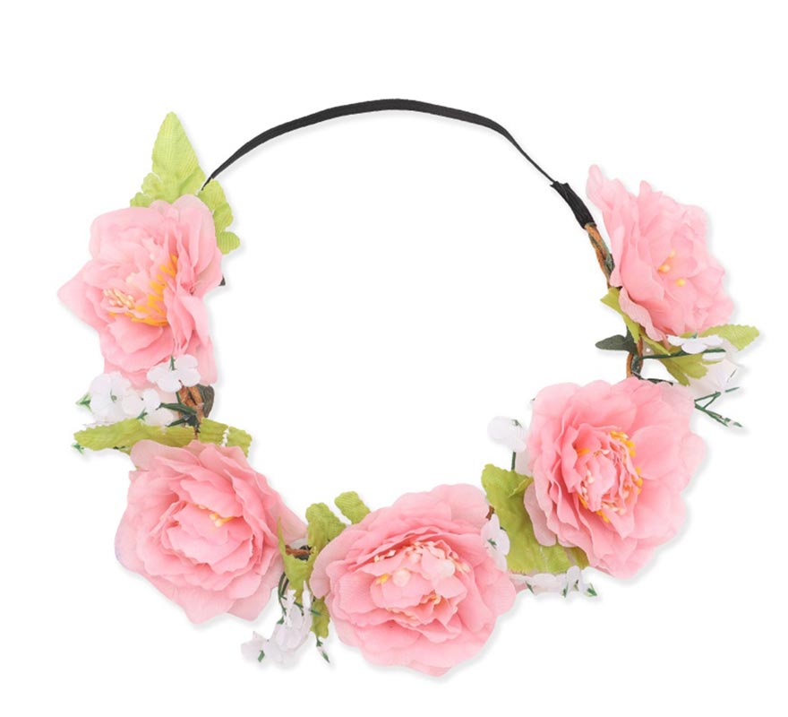 Diadema de Arco com Flores em várias cores