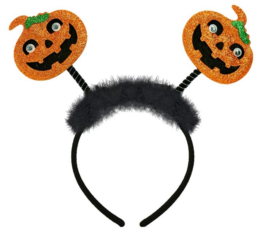 Diadema de Calabaza naranja