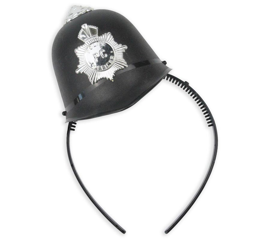 Black Police Helmet Headband