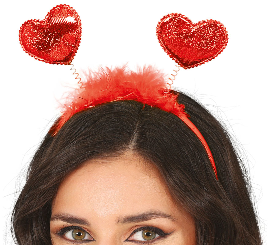 Diadema de Corazones adulto