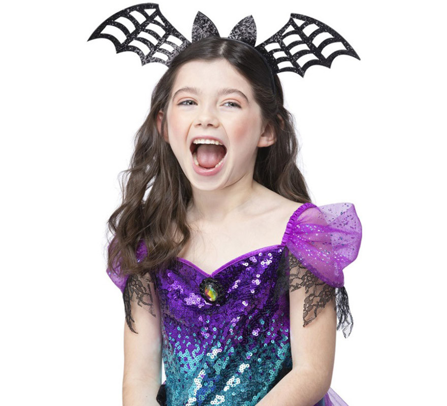 Teufel Kostüm Zubehör Set | Fledermaus Ohren & Herz Schwanz Für Halloween Party